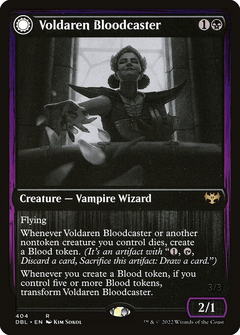 Voldaren Bloodcaster // Bloodbat Summoner - Nonfoil