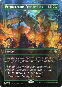 Preposterous Proportions (Borderless - Mana Foil)