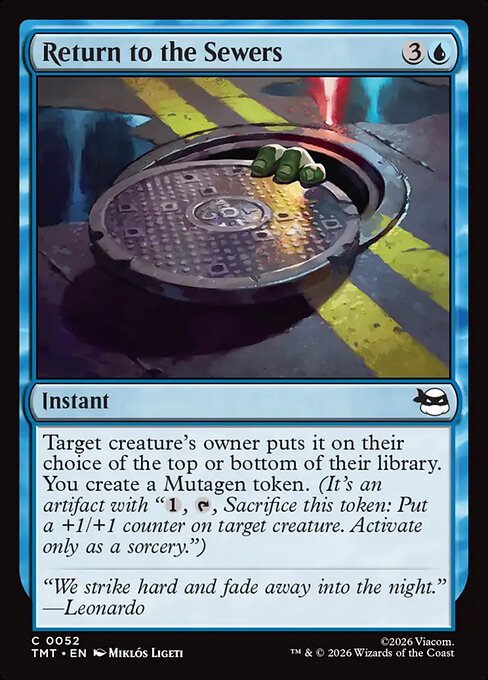 Return to the Sewers - Nonfoil