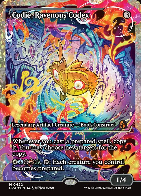 Codie, Ravenous Codex