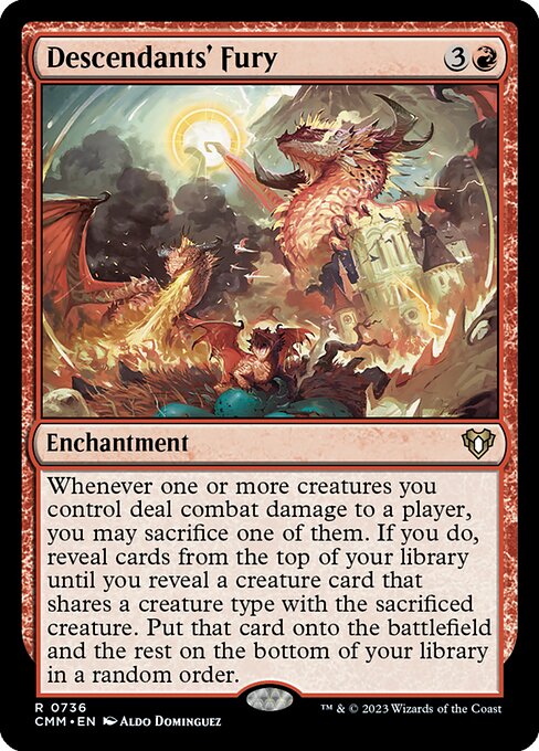 Descendants' Fury - Nonfoil