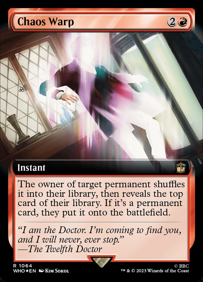 Chaos Warp (Extended Art - Surge Foil)