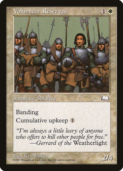 Volunteer Reserves - Nonfoil