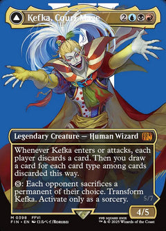 Kefka, Court Mage // Kefka, Ruler of Ruin (Borderless 398)
