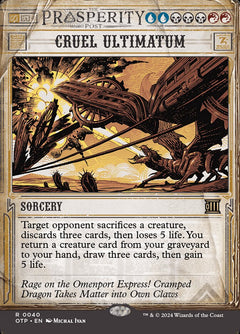 Cruel Ultimatum (Showcase)