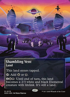 Shambling Vent (Borderless - Poster Galaxy Foil)