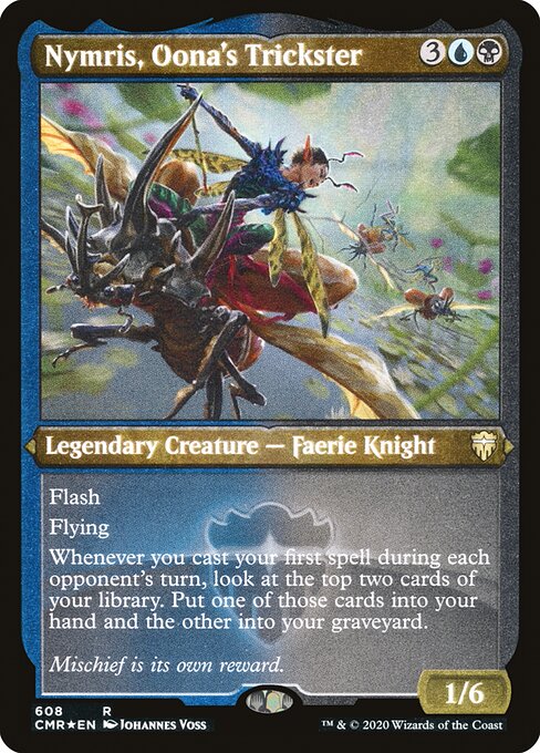 Nymris, Oona's Trickster - Etched