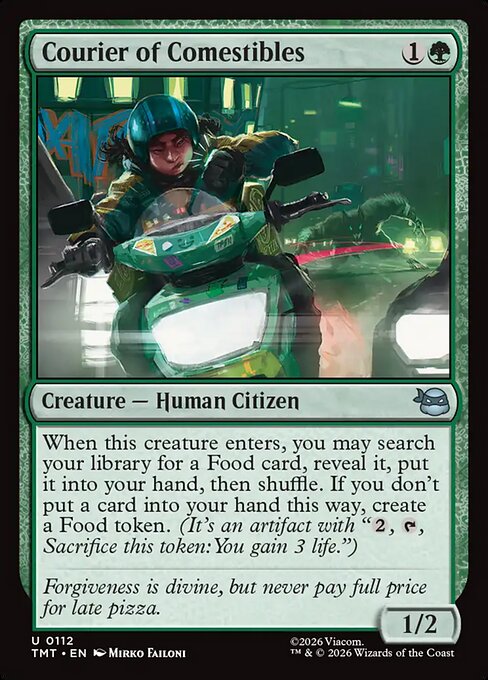 Courier of Comestibles - Nonfoil