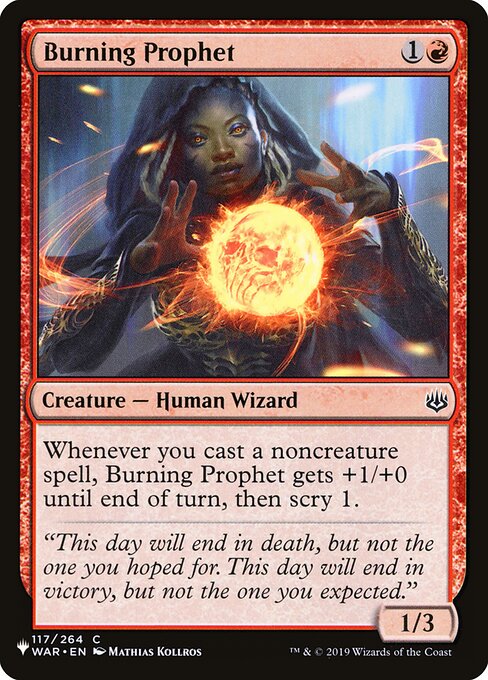 Burning Prophet - Nonfoil