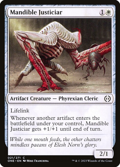 Mandible Justiciar - Nonfoil