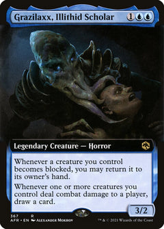 Grazilaxx, Illithid Scholar (Extended Art)
