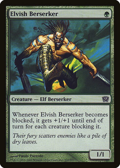 Elvish Berserker - Foil