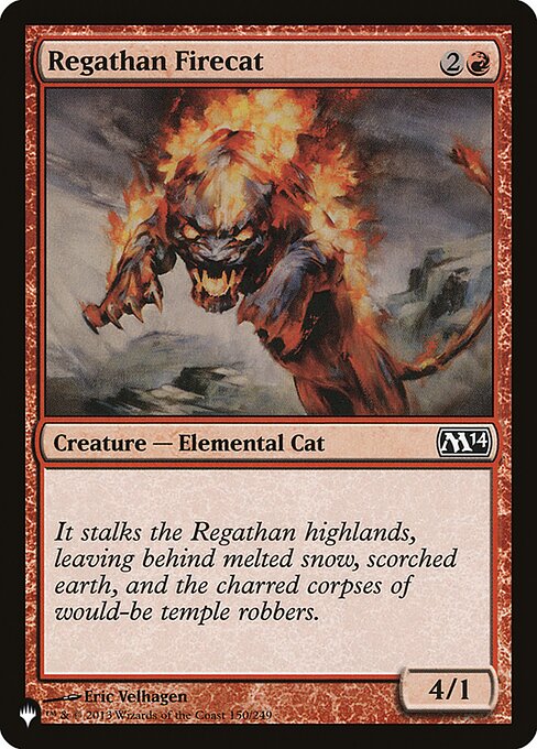 Regathan Firecat - Nonfoil