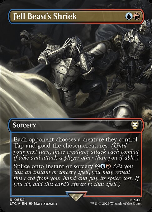 Fell Beast's Shriek - Foil
