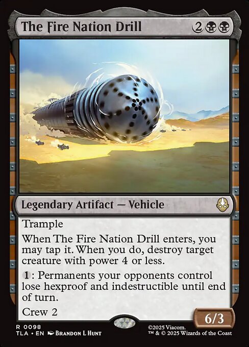 The Fire Nation Drill - Nonfoil