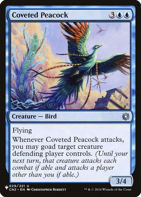 Coveted Peacock - Nonfoil