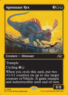 Agonasaur Rex (Gold Foil)