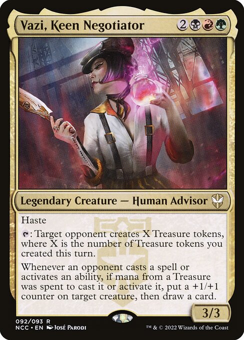 Vazi, Keen Negotiator - Nonfoil