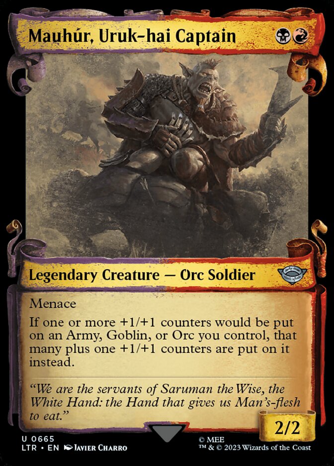 Mauhúr, Uruk-hai Captain (Showcase)