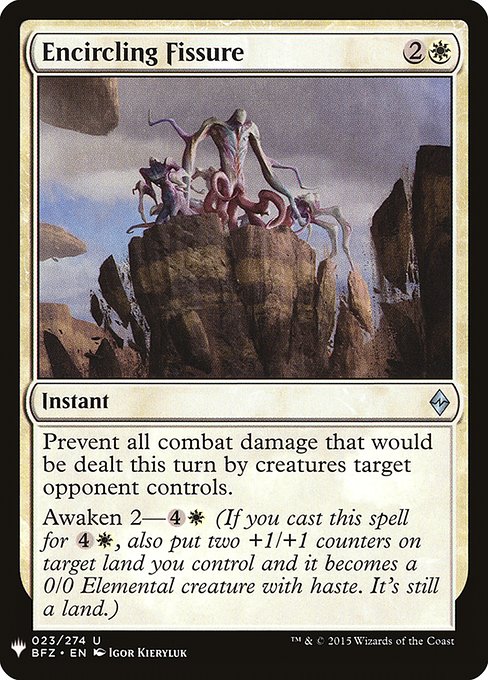 Encircling Fissure - Nonfoil