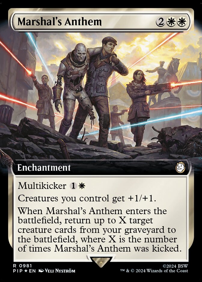 Marshal's Anthem (Extended Art - Surge Foil)