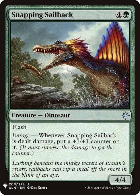 Snapping Sailback - Nonfoil