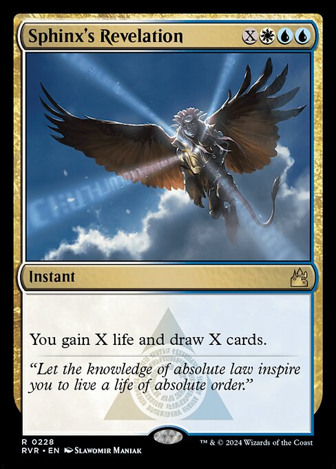 Sphinx's Revelation - Nonfoil