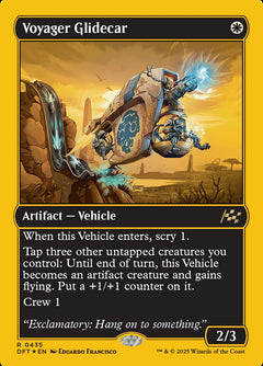 Voyager Glidecar (Gold Foil)