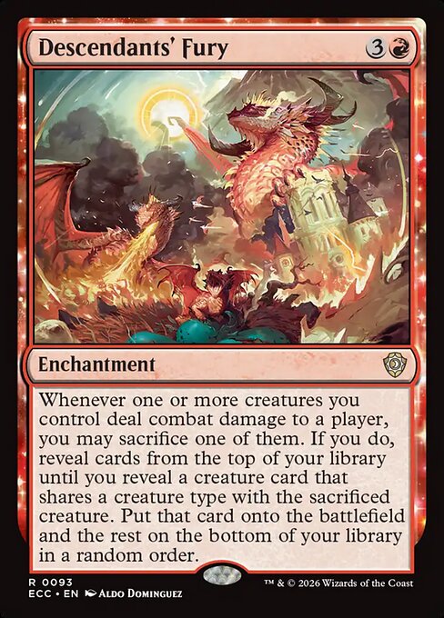 Descendants' Fury - Nonfoil