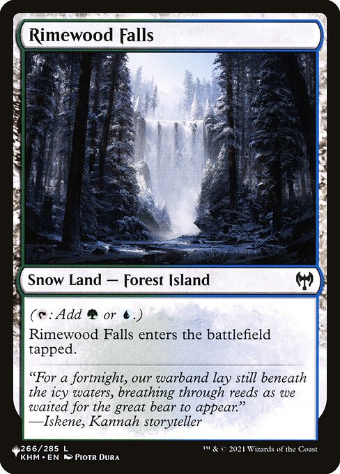 Rimewood Falls - Nonfoil