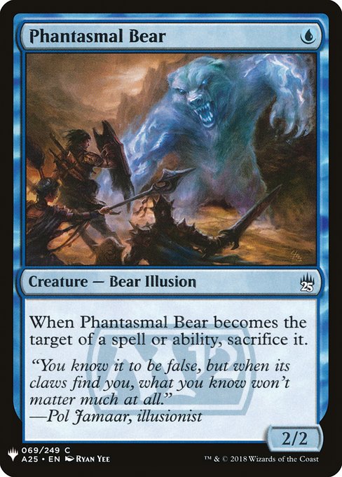 Phantasmal Bear - Nonfoil