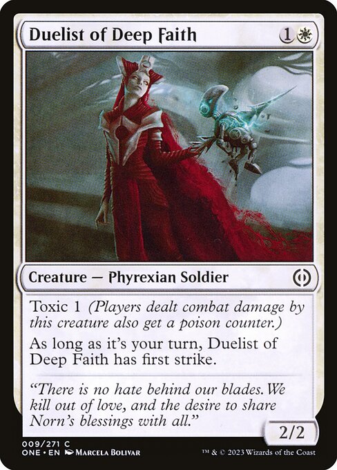 Duelist of Deep Faith - Nonfoil