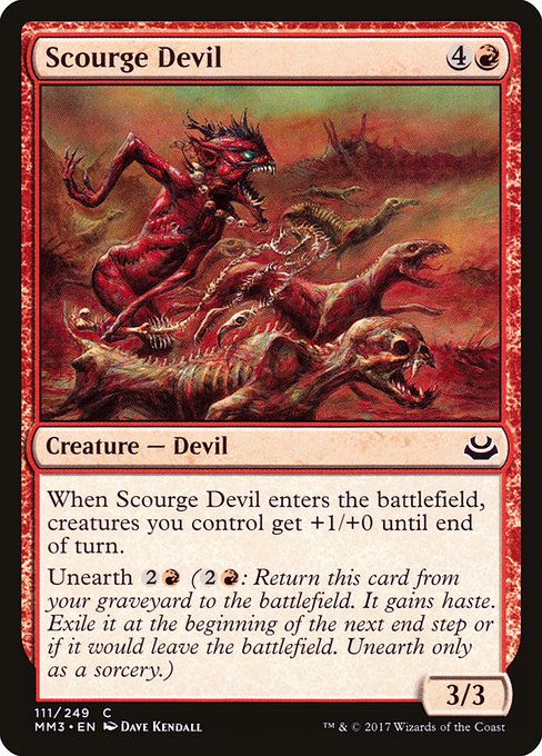 Scourge Devil - Nonfoil