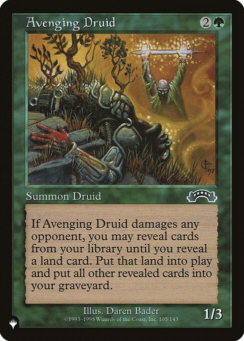 Avenging Druid - Nonfoil