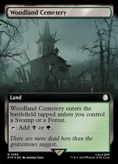 Woodland Cemetery (Extended Art - Surge Foil)
