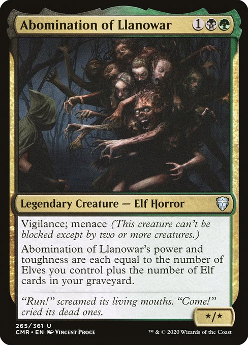 Abomination of Llanowar - Nonfoil
