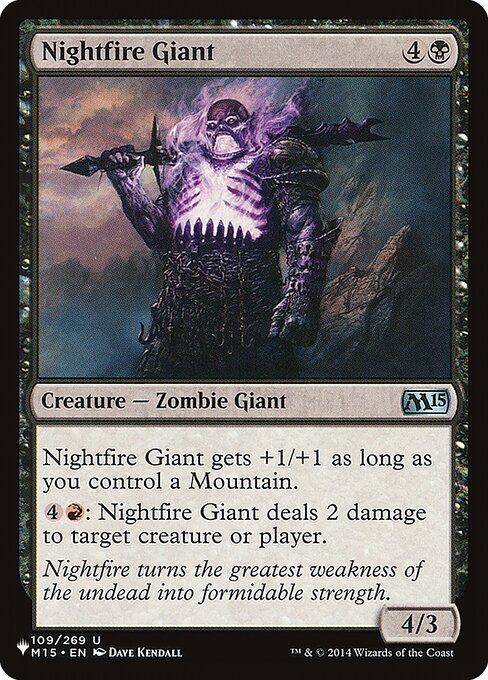 Nightfire Giant - Nonfoil