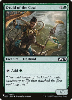 Druid of the Cowl (M19-177)