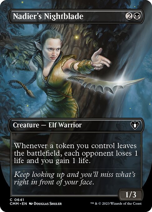 Nadier's Nightblade - Nonfoil