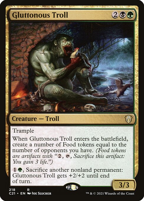 Gluttonous Troll - Nonfoil