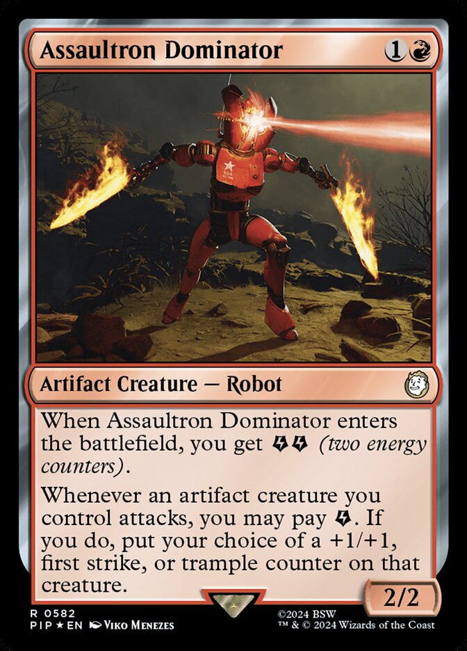 Assaultron Dominator (Surge Foil)