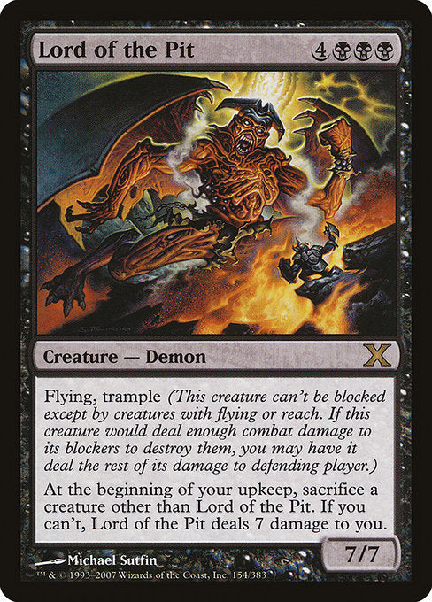 Lord of the Pit - Nonfoil