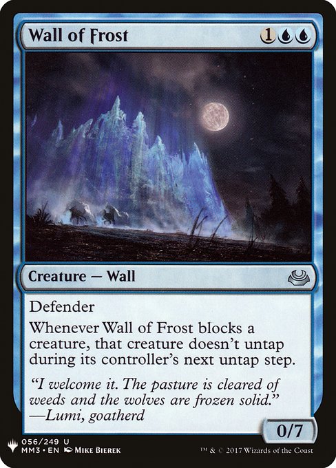 Wall of Frost - Nonfoil