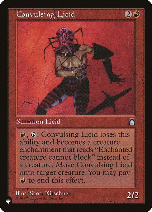 Convulsing Licid - Nonfoil