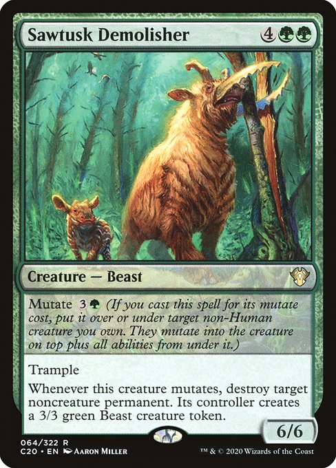 Sawtusk Demolisher - Nonfoil