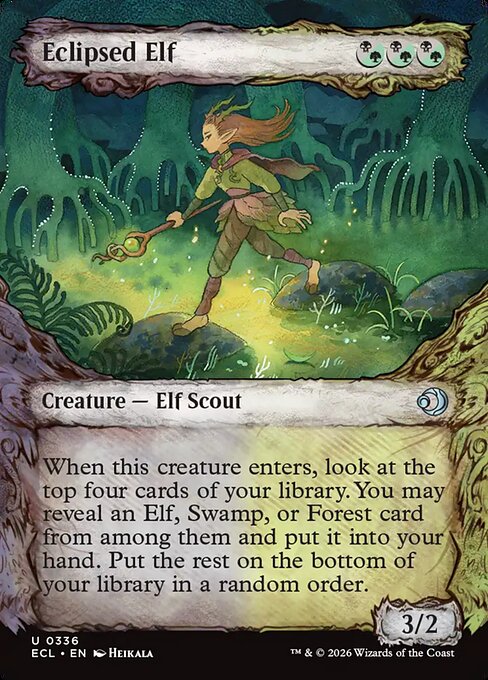 Eclipsed Elf - Nonfoil