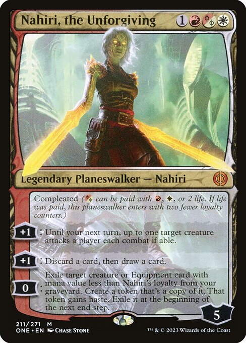 Nahiri, the Unforgiving - Nonfoil