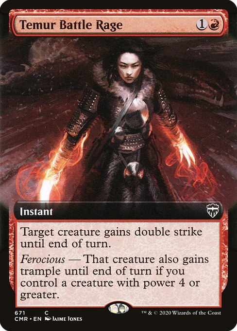 Temur Battle Rage - Nonfoil