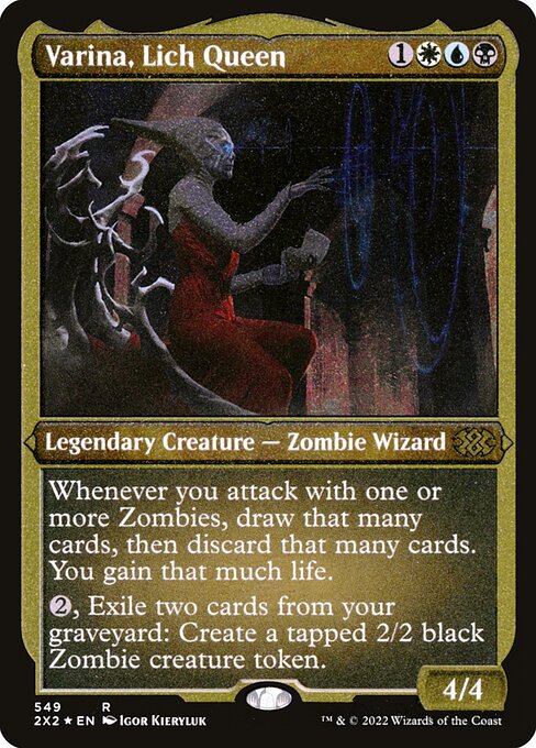 Varina, Lich Queen - Etched