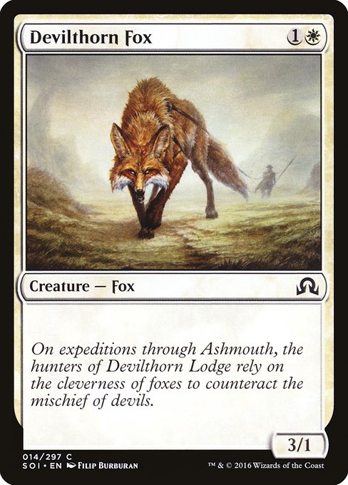 Devilthorn Fox - Nonfoil